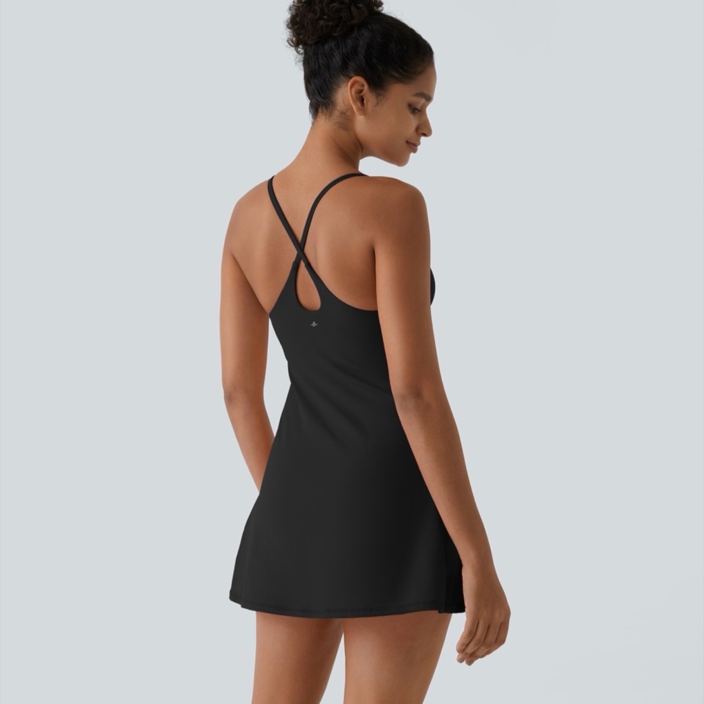 HALARA Softly Zero Plush Backless Active Dress Easy Peezy Edition